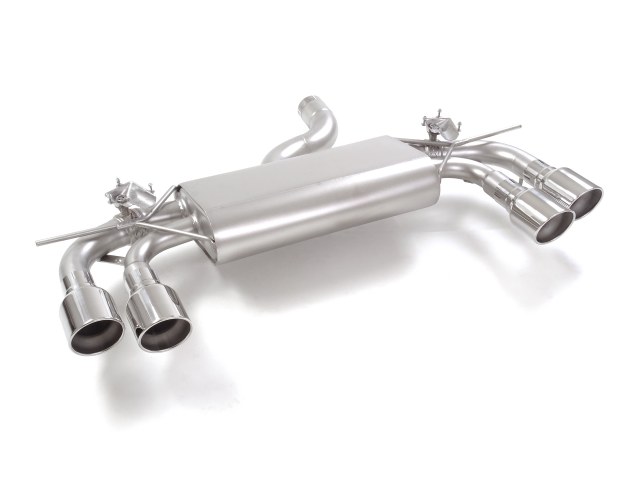Ragazzon Duplex-Endschalldämpfer 2x 102mm rund Sport Line     