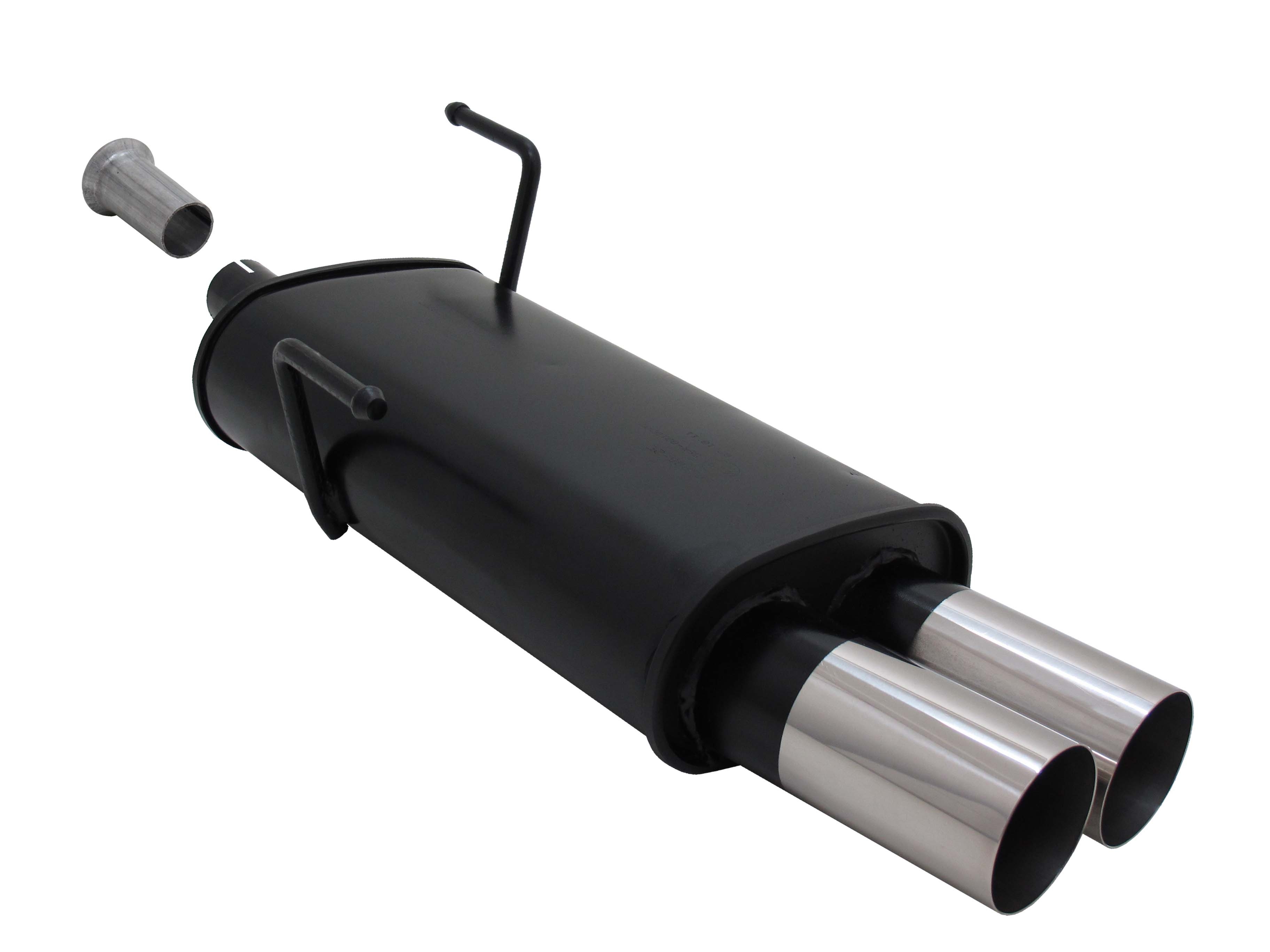 Novus Endschalldämpfer 2x 76mm RL-Design