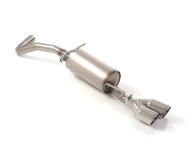 Ragazzon rear silencer 2x 80mm round staggered