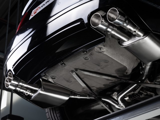 Ragazzon Duplex Endschalldämpfer 2x90mm rund Sport Line versetzt