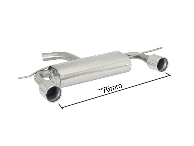 50-0252-06AxVFuhWCOJRQc Ragazzon Duplex-Endschalldämpfer 1x 102mm rund