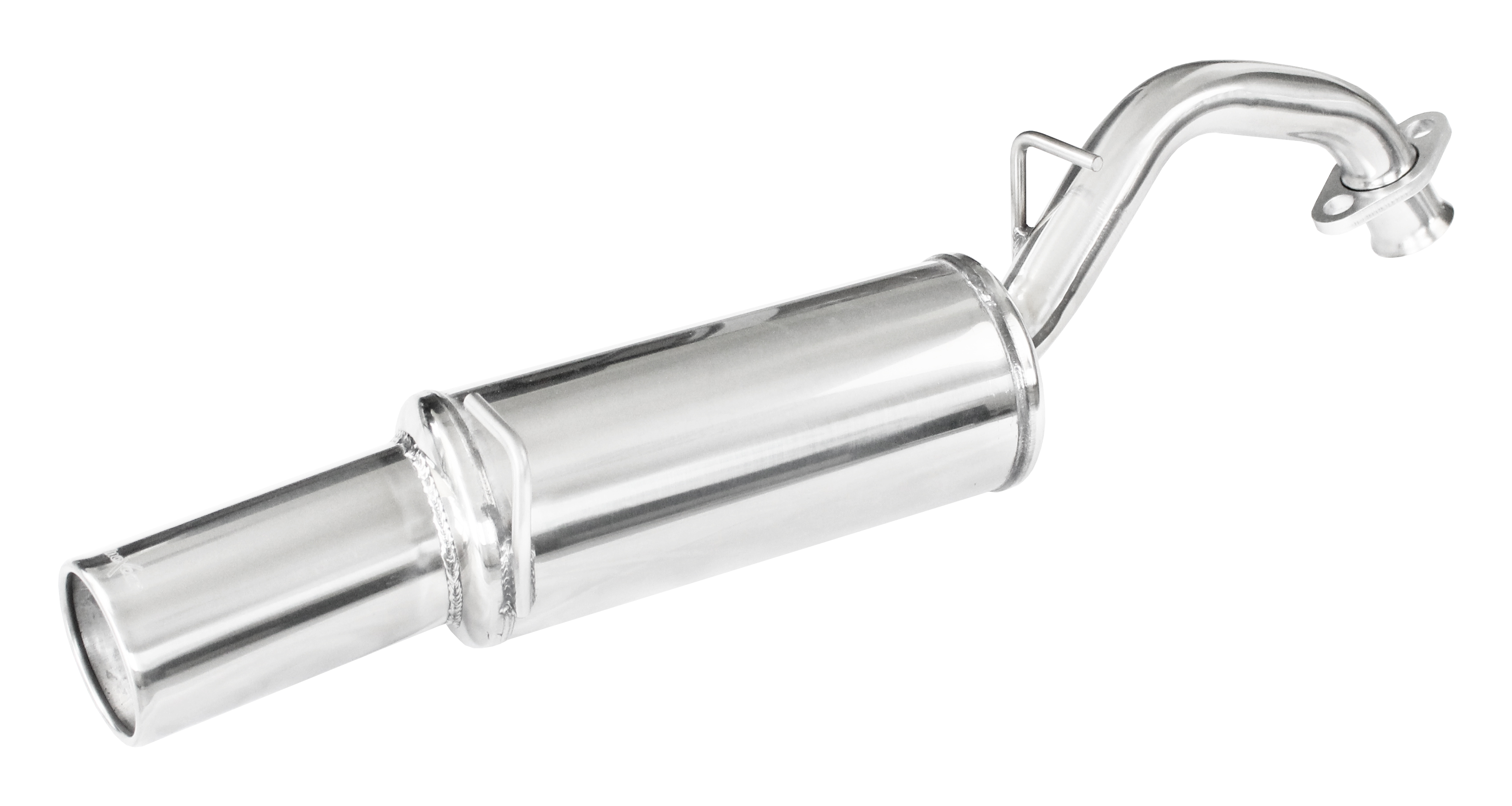 Inoxcar Endschalldämpfer 1x 102mm rund