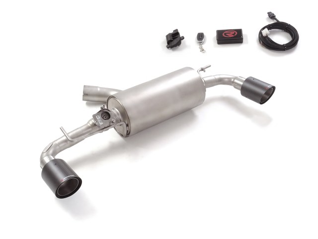 Ragazzon Duplex rear silencer group N 1x 102mm round Sport Line Ragazzon Duplex rear silencer group N 1x 102mm round Sport Line
