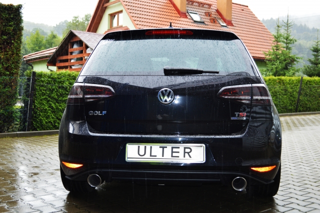 Ulter Sport Duplex Rear silencer 1x 90mm round Ulter Sport Duplex Rear silencer 1x 90mm round