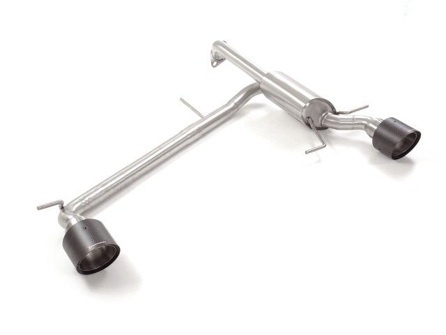 Ragazzon Duplex-Endschalldämpfer 1x 114mm rund Sport Line
