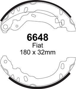 EBC Premium Brake shoes