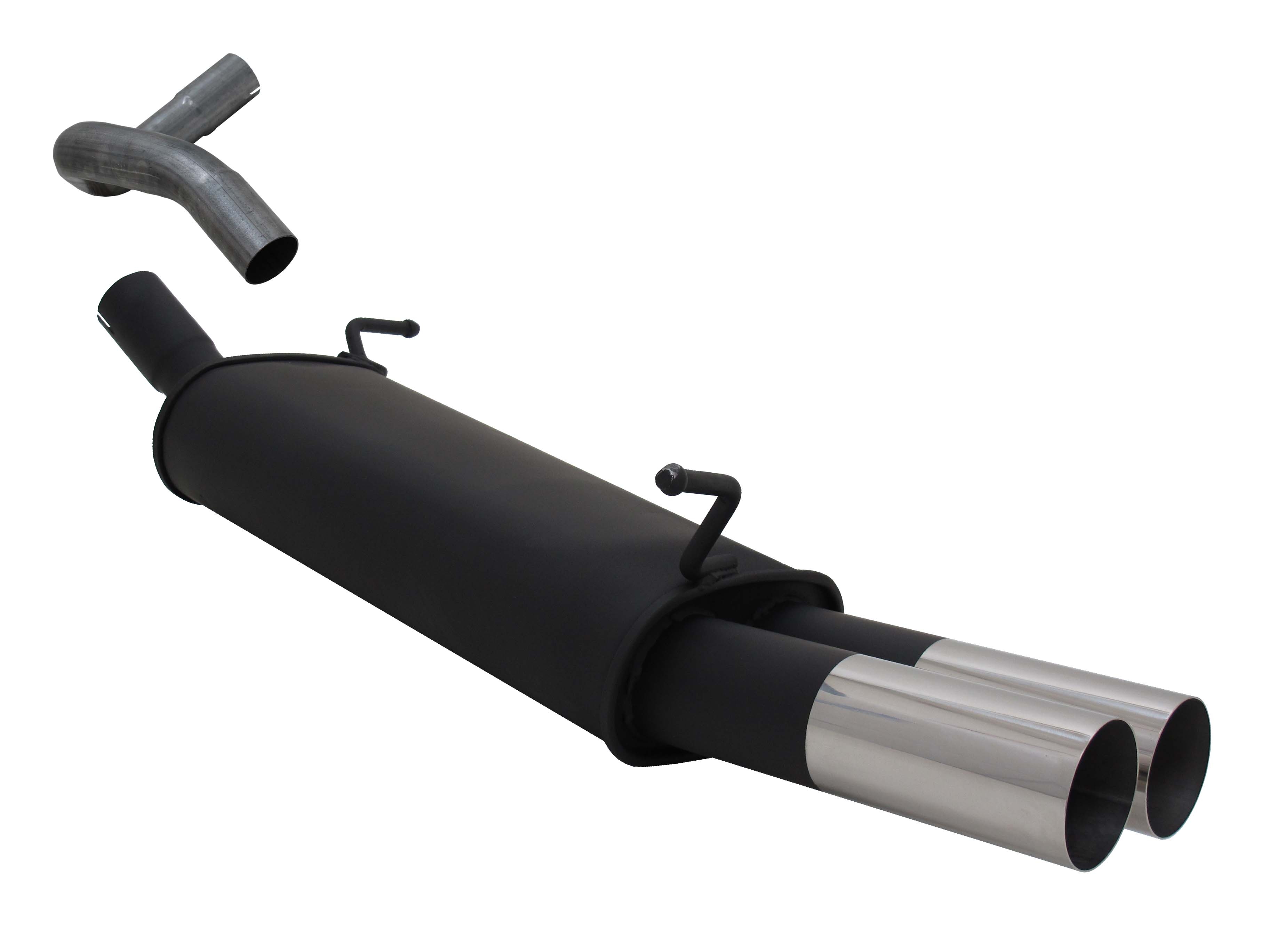 Novus rear silencer 2x 76mm RL-Design