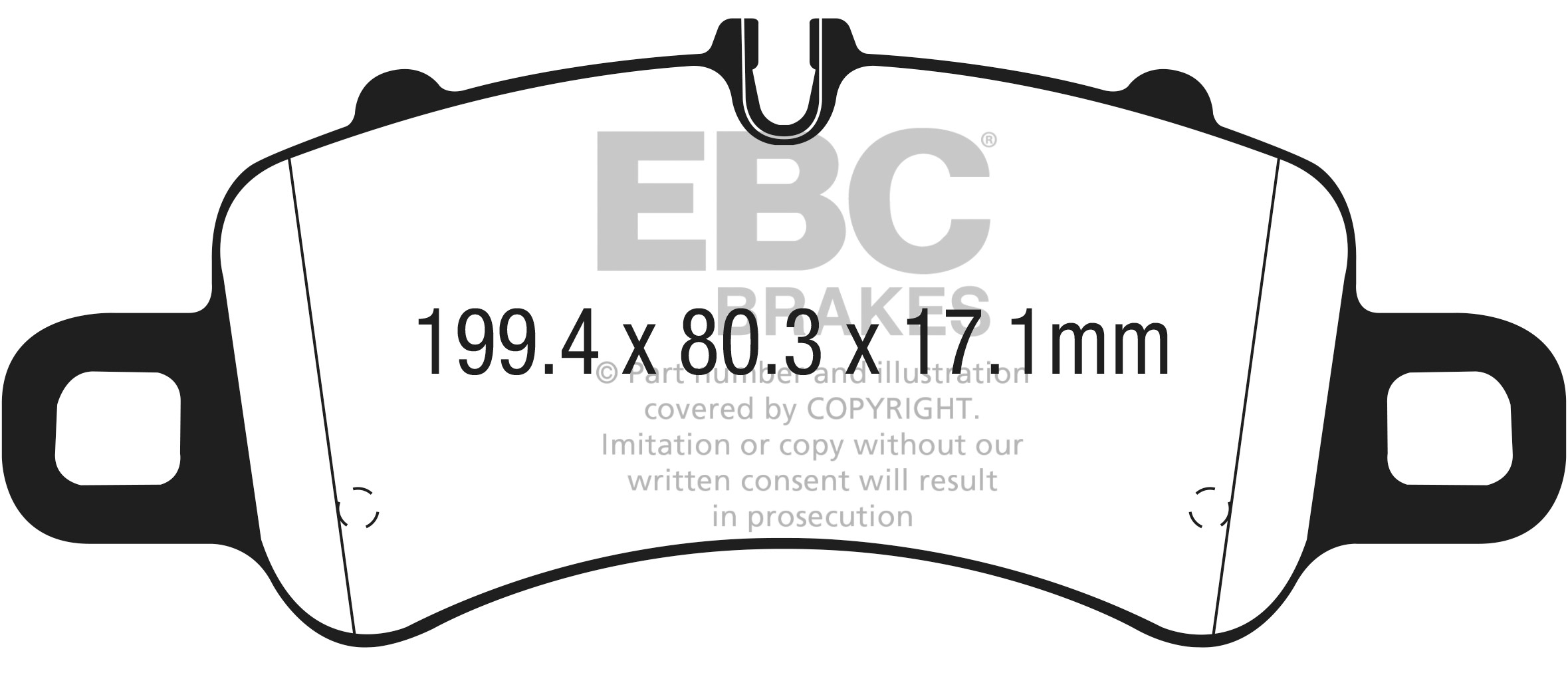 EBC Rennbremsbeläge RP-X vorne