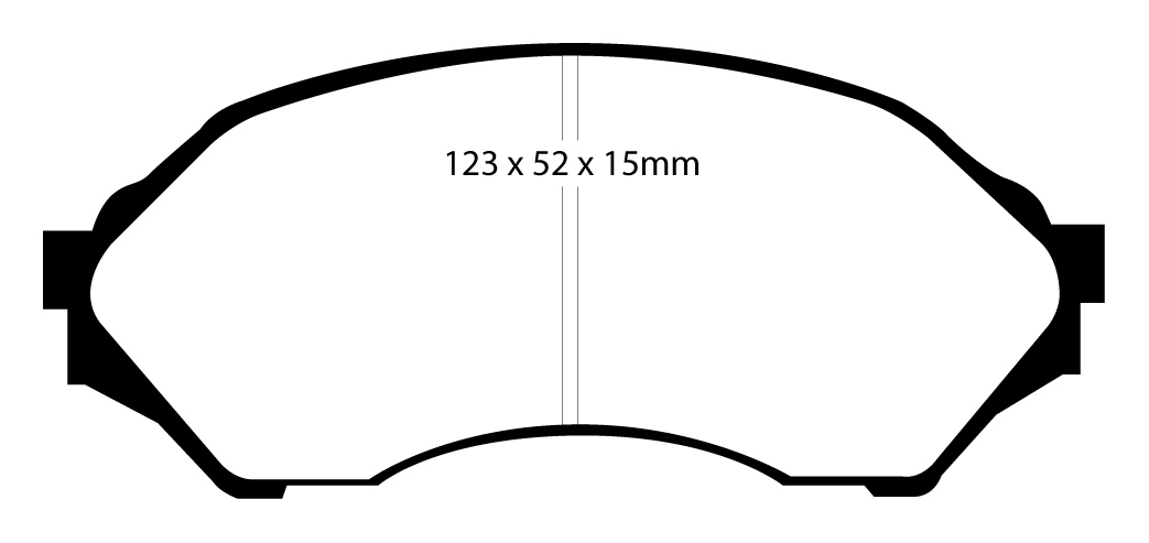EBC Blackstuff Brake pads front
