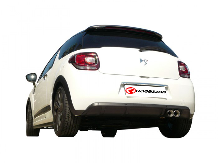 Citroen_DS3R_50-0365-26 Ragazzon Endschalldämpfer 2x 80mm rund versetzt
