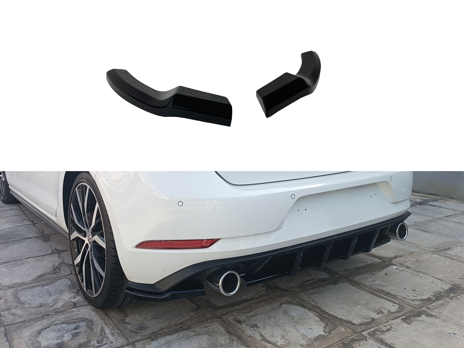 Motordrome Hintere Seitensplitter