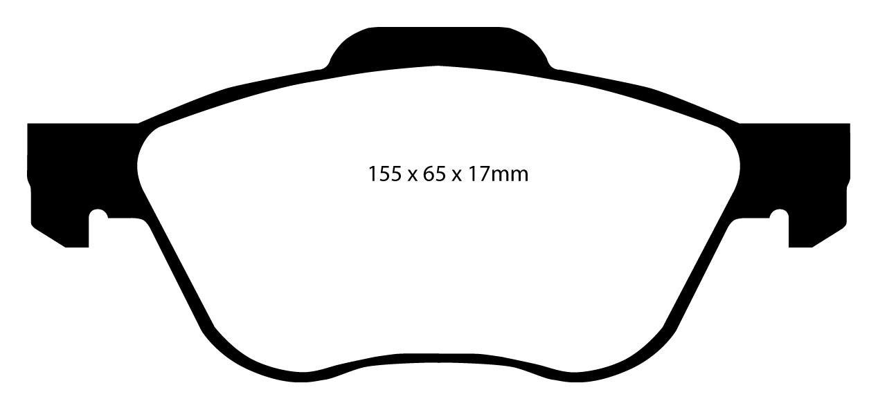 EBC Yellowstuff Brake pads front