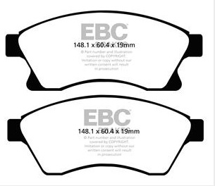 EBC Yellowstuff Bremsbeläge vorne