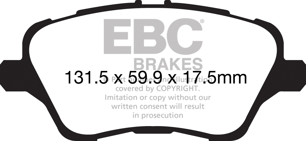 EBC Greenstuff Bremsbeläge vorne