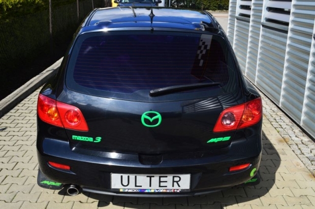 Ulter Sport Rear silencer 1x 80mm round