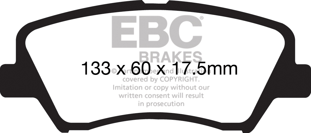 EBC Greenstuff Bremsbeläge vorne