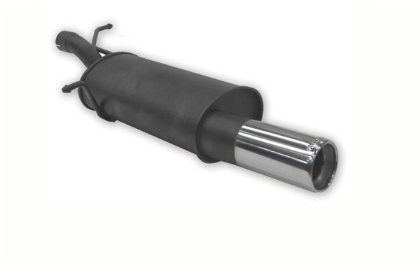Asso Endschalldämpfer 1x 90mm rund