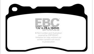 EBC Yellowstuff Bremsbeläge vorne
