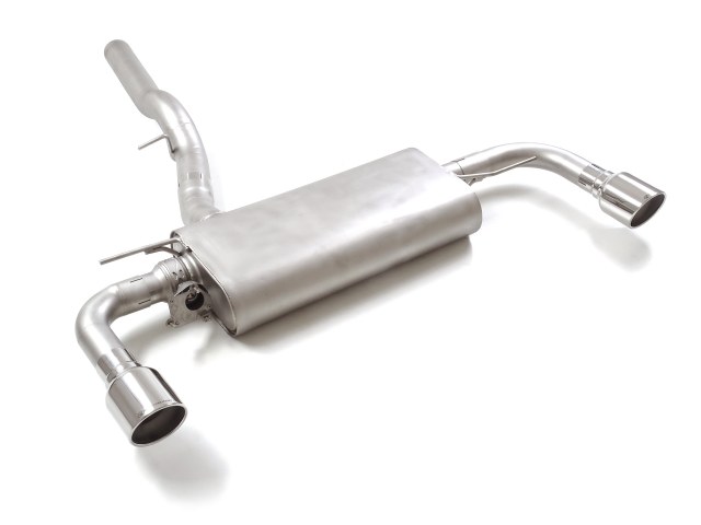Ragazzon Duplex-Endschalldämpfer 1x 102mm rund Sport Line    