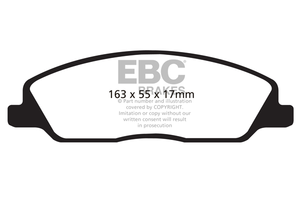 EBC Yellowstuff Bremsbeläge vorne