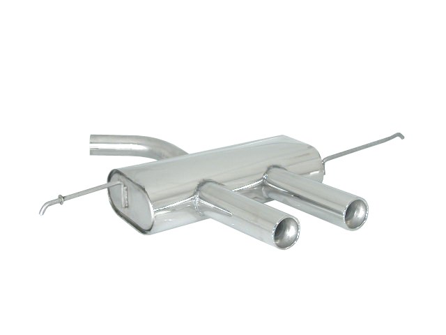 Ragazzon Endschalldämpfer 2x 90mm rund mittig