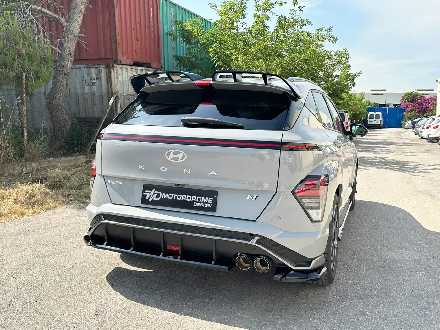 Motordrome Heck Splitter