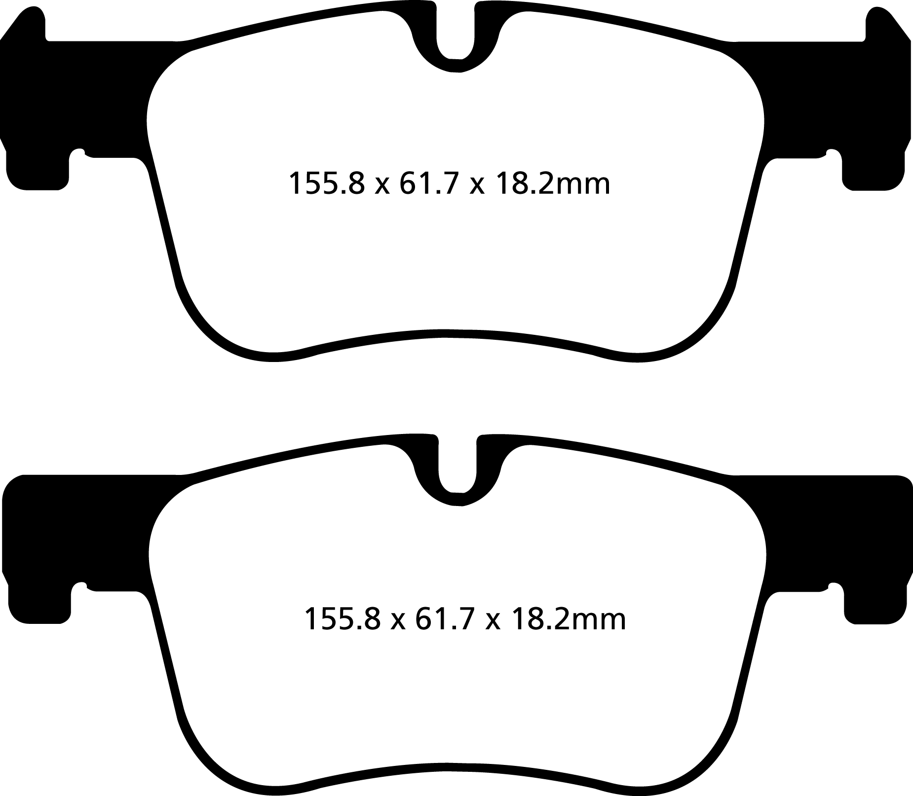 A2143 EBC Yellowstuff Brake pads front