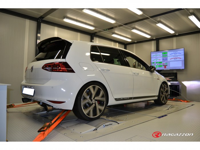 VW_Golf_VII_Clubsport Ragazzon Duplex-Endschalldämpfer 1x 102mm rund Sport Line