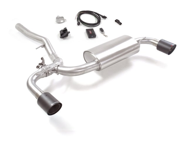 Ragazzon Duplex rear silencer 1x 102mm round Sport Line Ragazzon Duplex rear silencer 1x 102mm round Sport Line