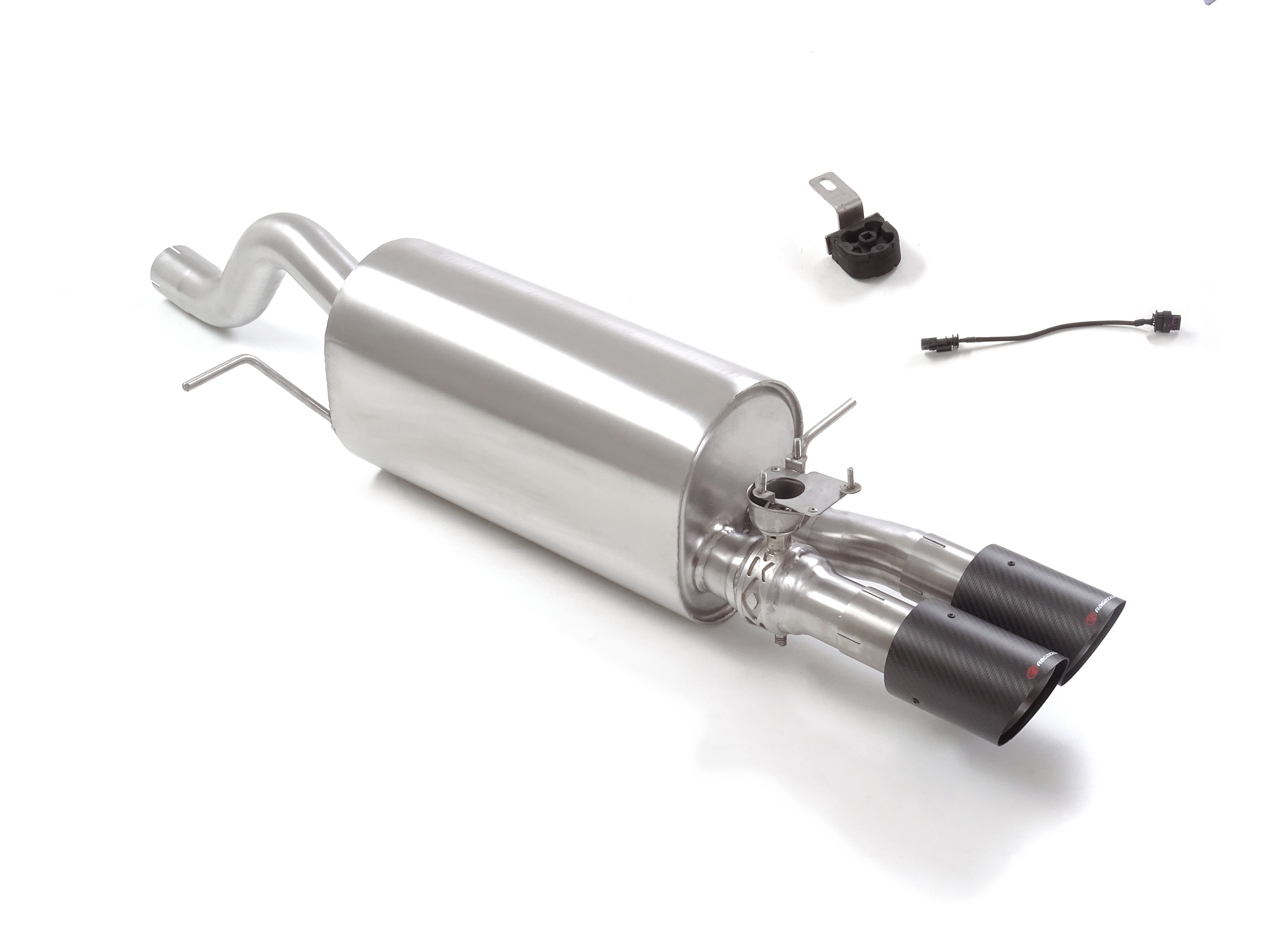 Ragazzon Endschalldämpfer 2x 90mm rund Sport Line    