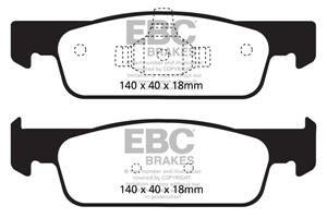 EBC Blackstuff Brake pads front