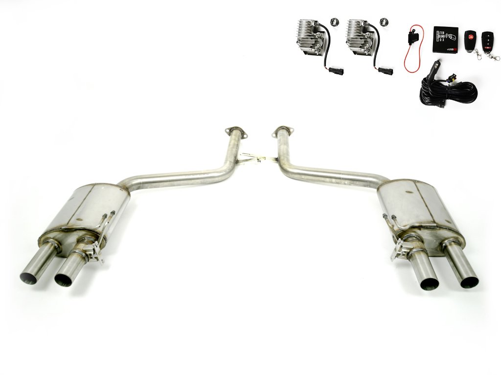 Ulter Sport Duplex Endschalldämpfer ohne Endrohre Ulter Sport Duplex Endschalldämpfer ohne Endrohre