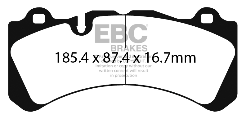 EBC Yellowstuff Brake pads rear