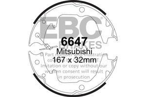 EBC Premium Hand brake shoes