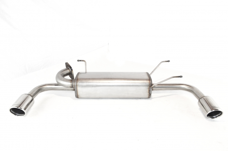 Ulter Sport Duplex Endschalldämpfer 1x 120x80mm oval
