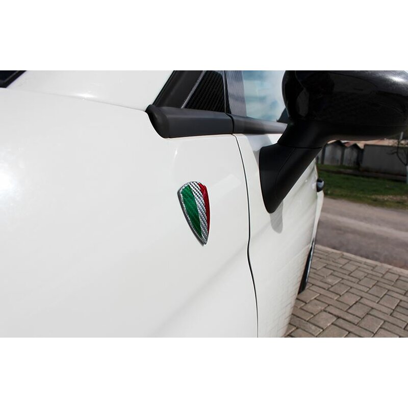 Koshi Carbon Kotflügel Emblem Schild