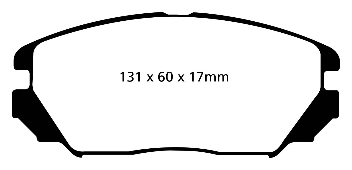 A1757 EBC Greenstuff Brake pads front