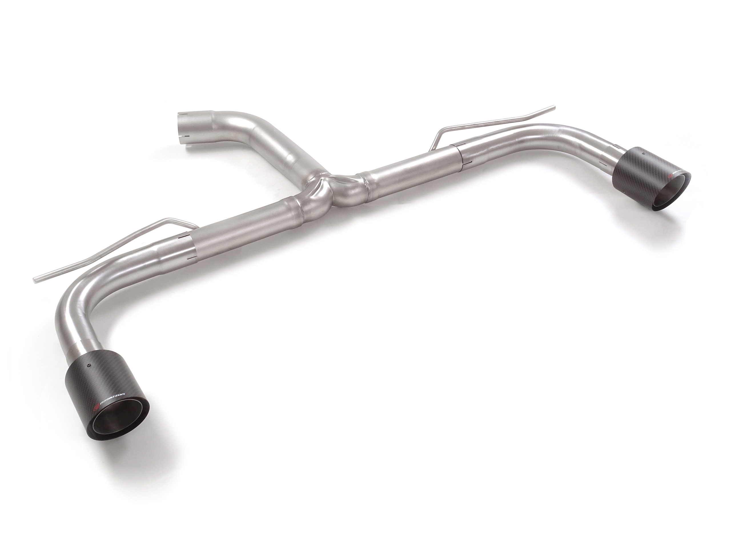 Ragazzon Duplex-Endschalldämpfer Gruppe N 1x 102mm rund Sport Line