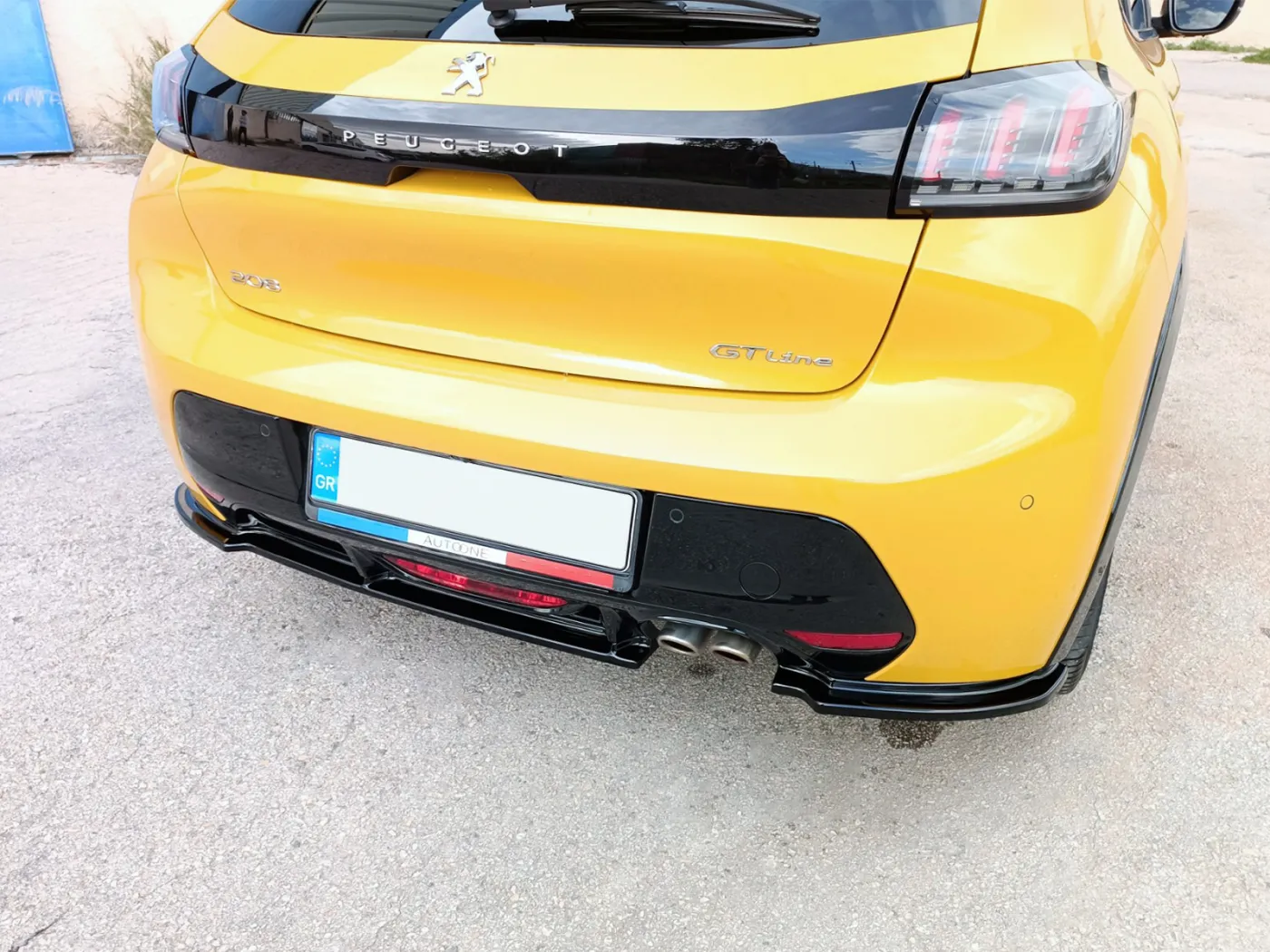 Motordrome Rear Splitter