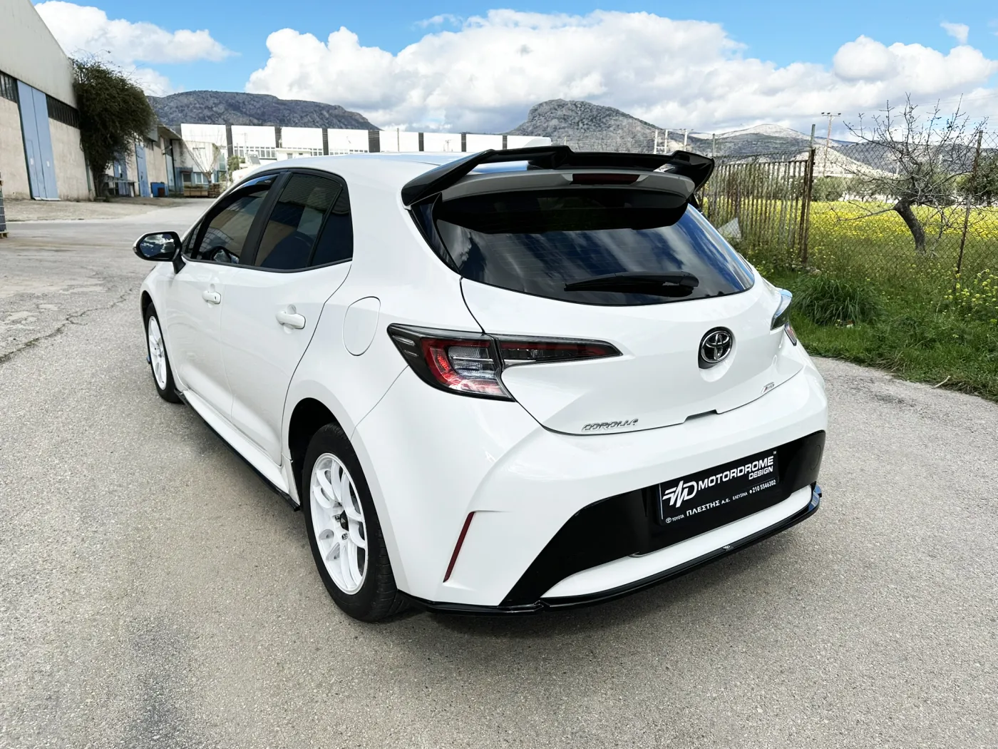 Motordrome Heck Splitter