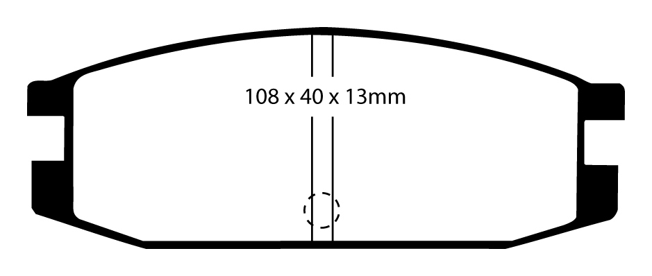 EBC Blackstuff Bremsbeläge hinten