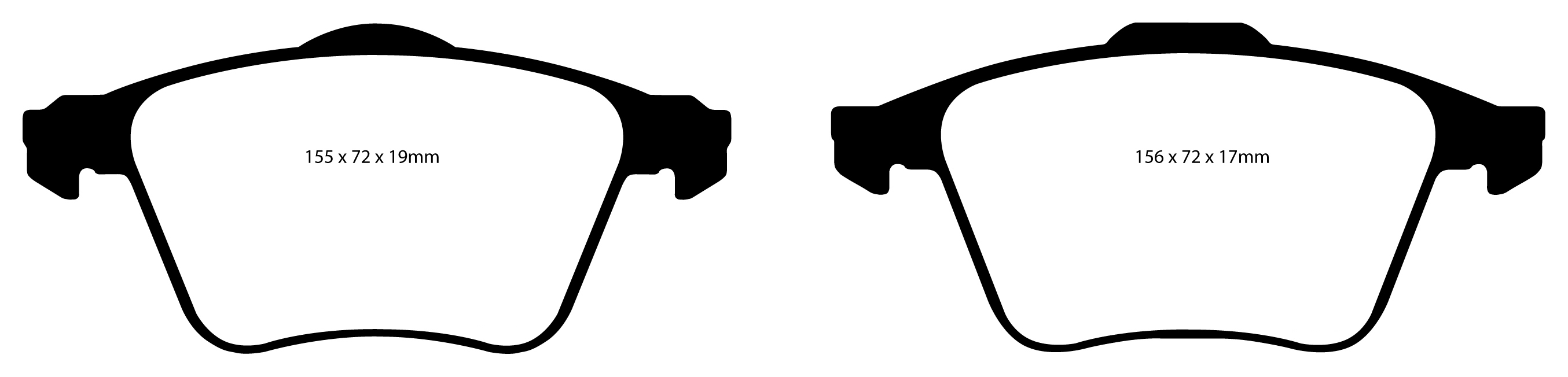A1679 EBC Yellowstuff Brake pads front