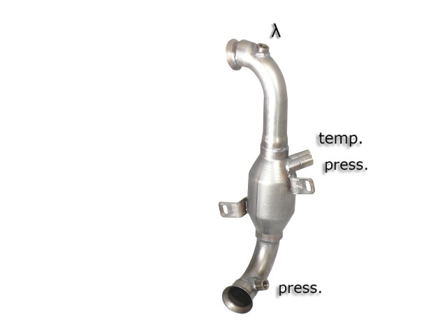 54_0-0252-015FIP0QxswIPC3 Ragazzon Katalysator Gruppe N + Partikelfilter-Ersatzrohr Gruppe N