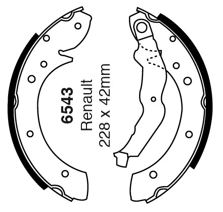 EBC Premium Bremsbacken