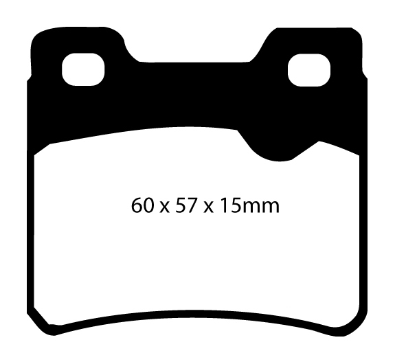 EBC Yellowstuff Brake pads rear