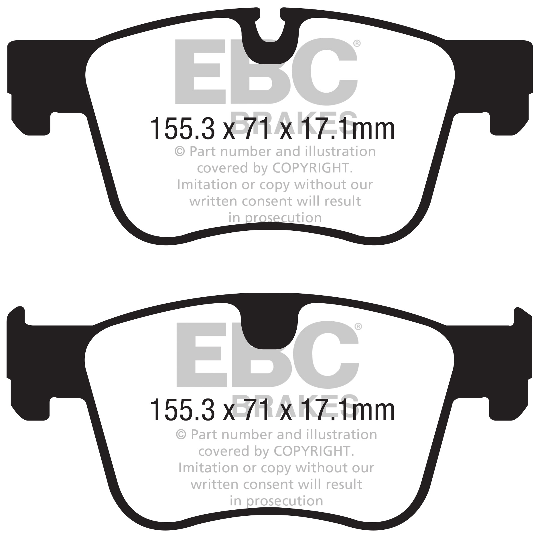 EBC Yellowstuff Bremsbeläge vorne