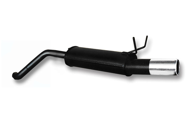 Asso Endschalldämpfer 1x 90mm rund