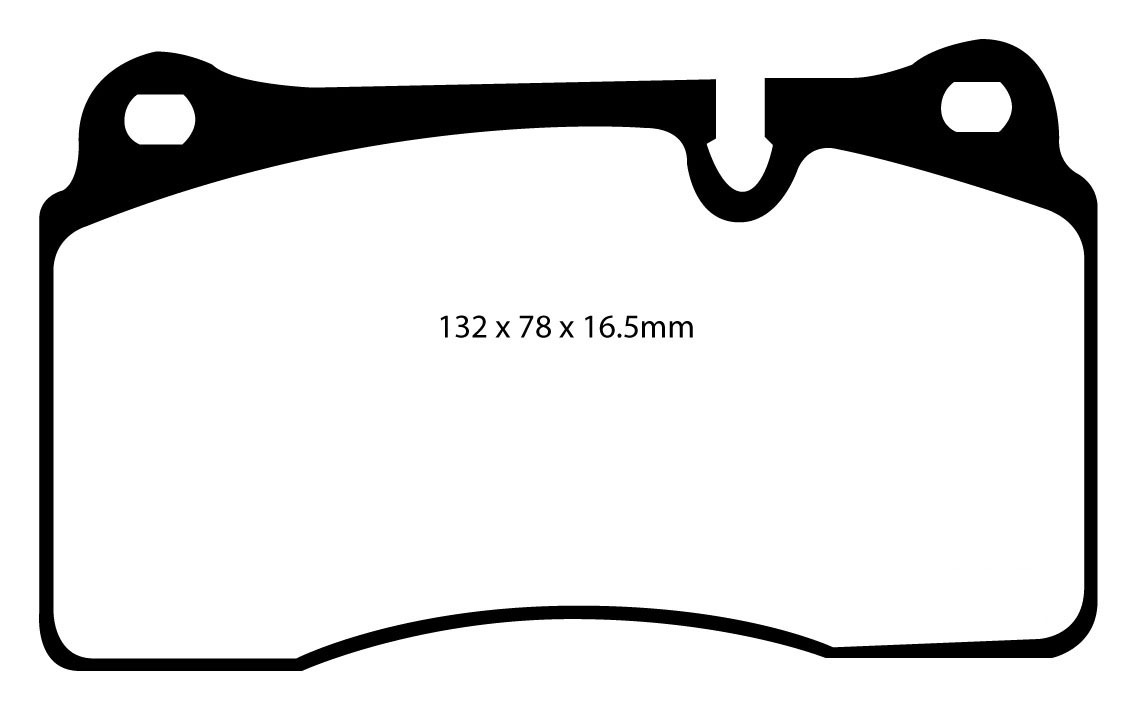 EBC Blackstuff Brake pads front
