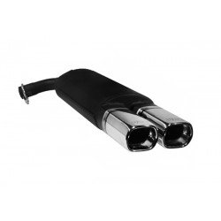 Ulter Sport rear silencer 2x 80x65mm rectangular Ulter Sport rear silencer 2x 80x65mm rectangular