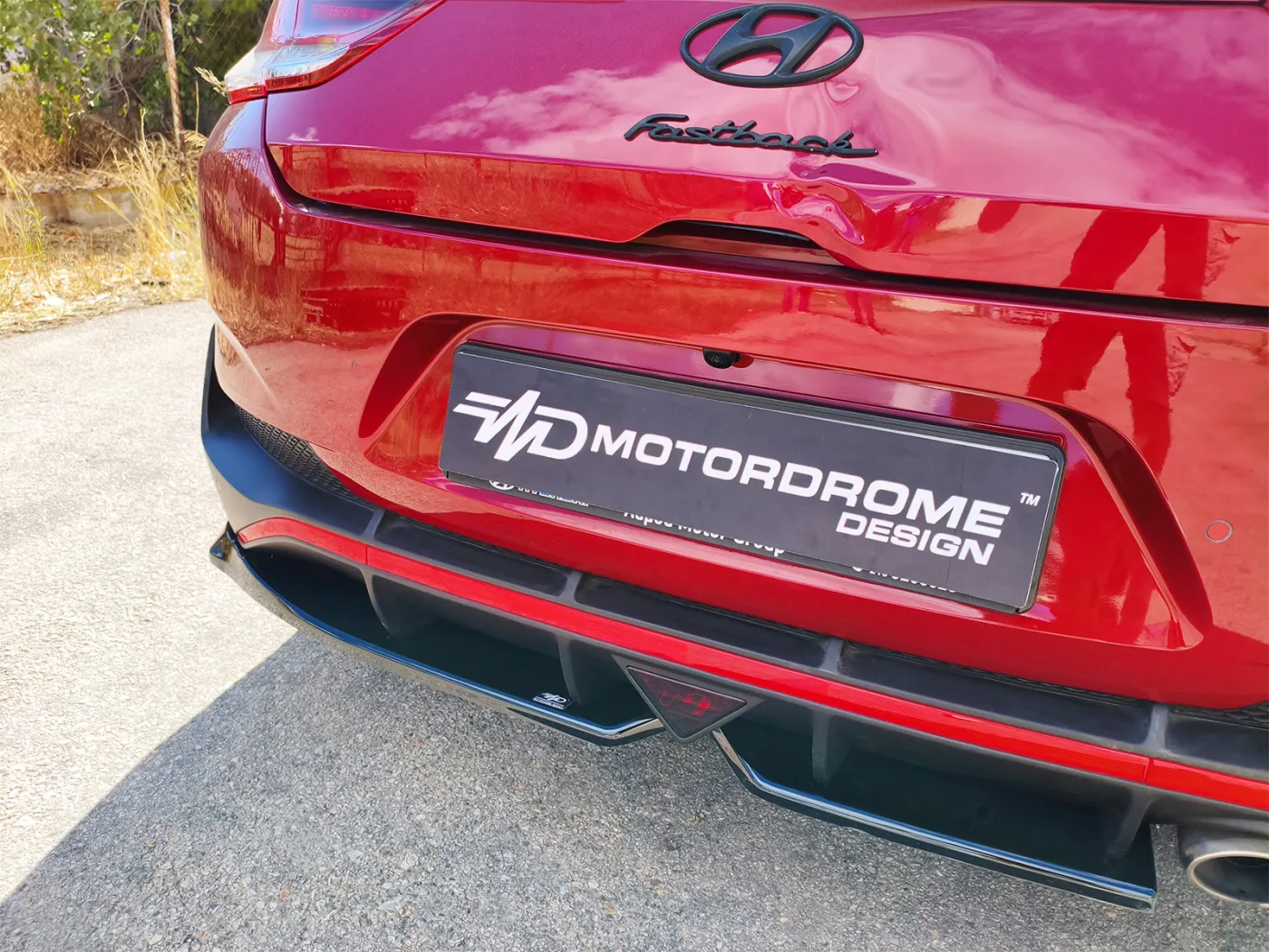 Motordrome Heck Splitter